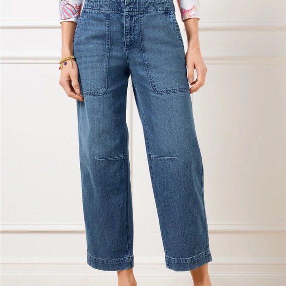 Talbots STRAIGHT CROP JEANS - ALESSIA WASH
2 Petite - Picture 1 of 9